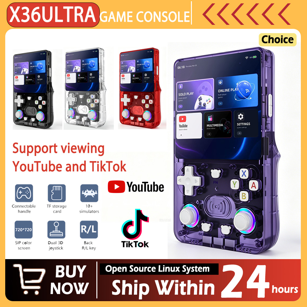 Gaming Console X7 - Yeni X36 ultra retro el oyun
