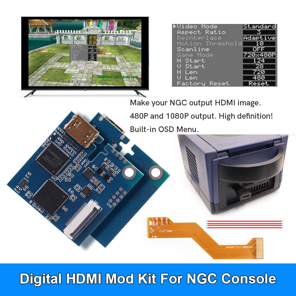 Gaming Console All In One - HISPEEDIDO 1080P Gömülü Dijital Yüksek Çözünürlüklü