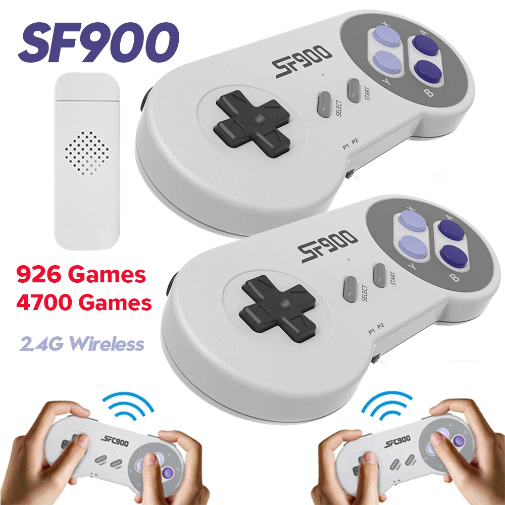 Gaming Console Stick - SF900 Retro Video Oyun Konsolu HD