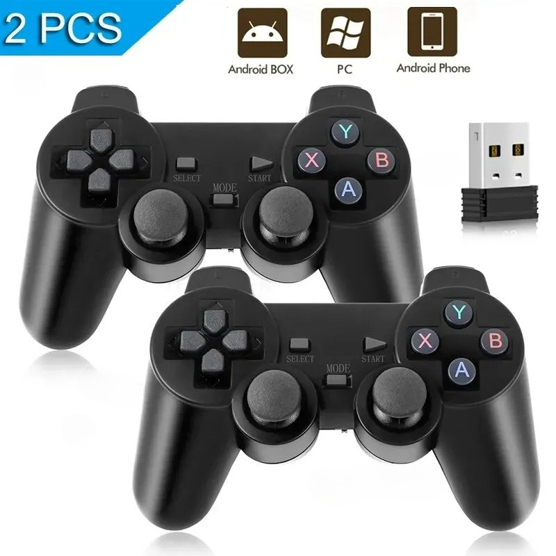 Gaming Console Bundle - 2.4GHz Kablosuz Oyun Kumandası, USB Alıcılı