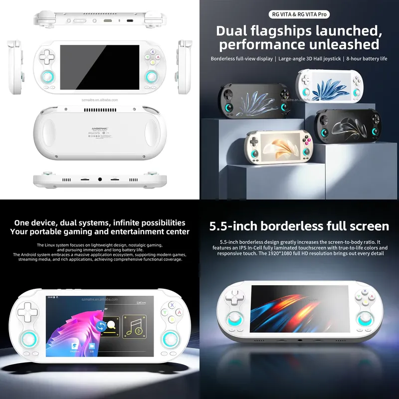 Gaming Console Handheld - 【CHIMU HOME】 5.5 inç dokunmatik ekranlı
