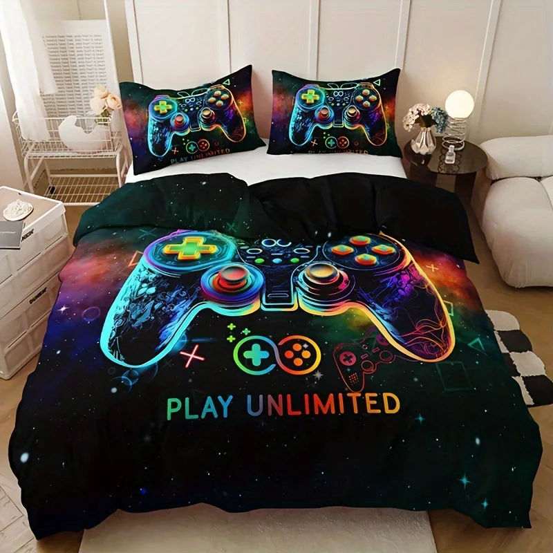 Gaming Console All In One - Oyun Konsolu Nevresim Takımı Erkek Kız