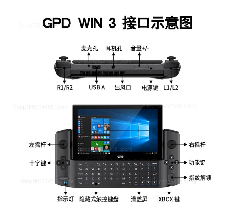 Oyun Konsolu Harici Ekran GPD  - Gaming Console Handheld incelemesi ve fiyatı