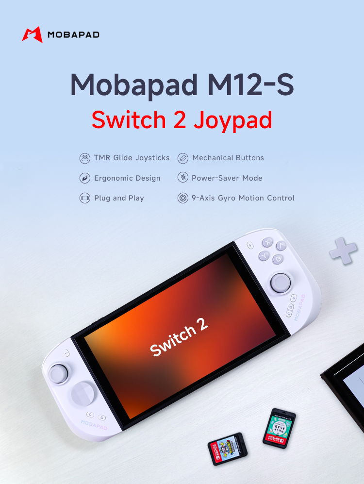 MOBAPAD M12 S Joycon Oyun Kuma - Gaming Console Stick incelemesi ve fiyatı
