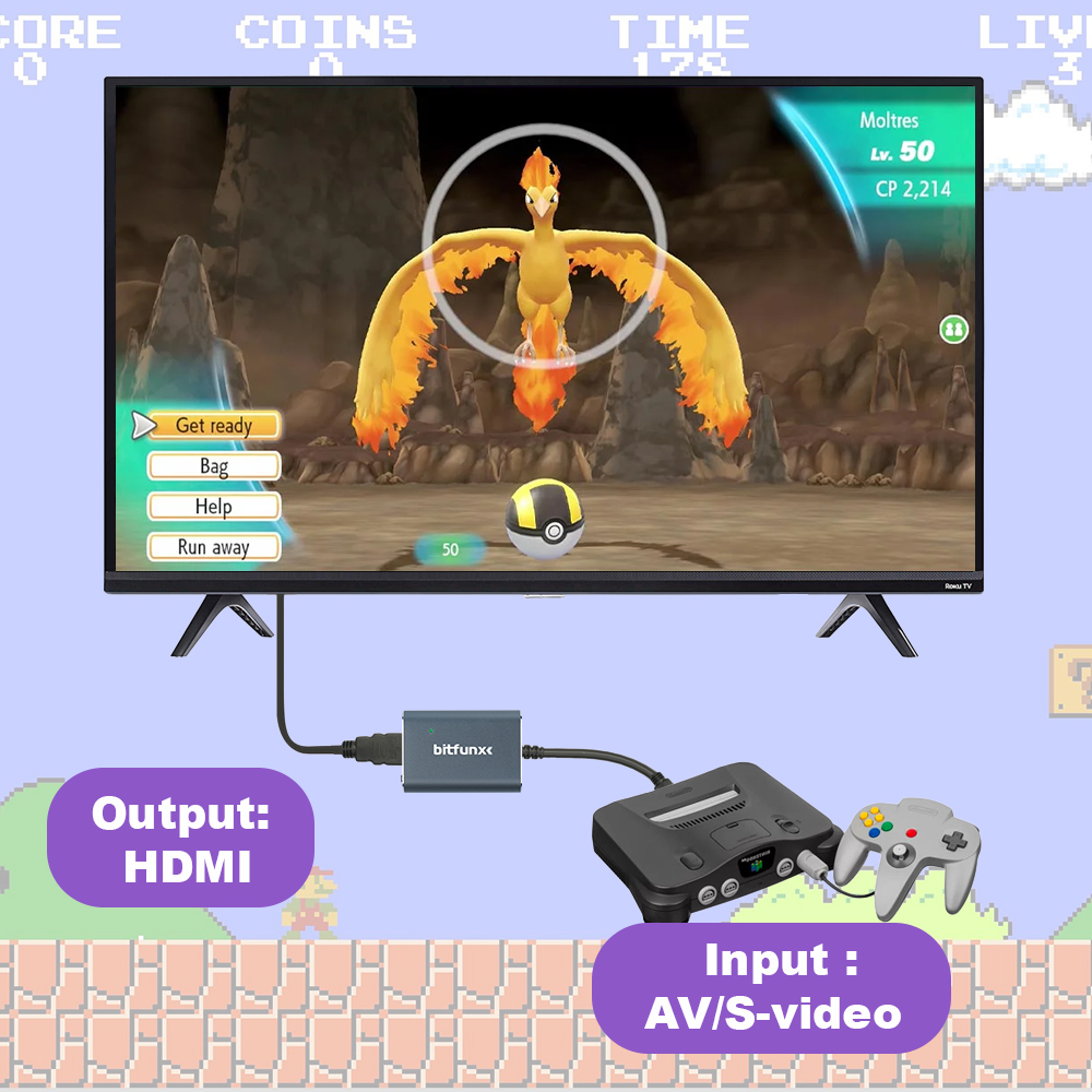 Bitfunx 720P Svideo / AV - HDM - Gaming Console All In One incelemesi ve fiyatı
