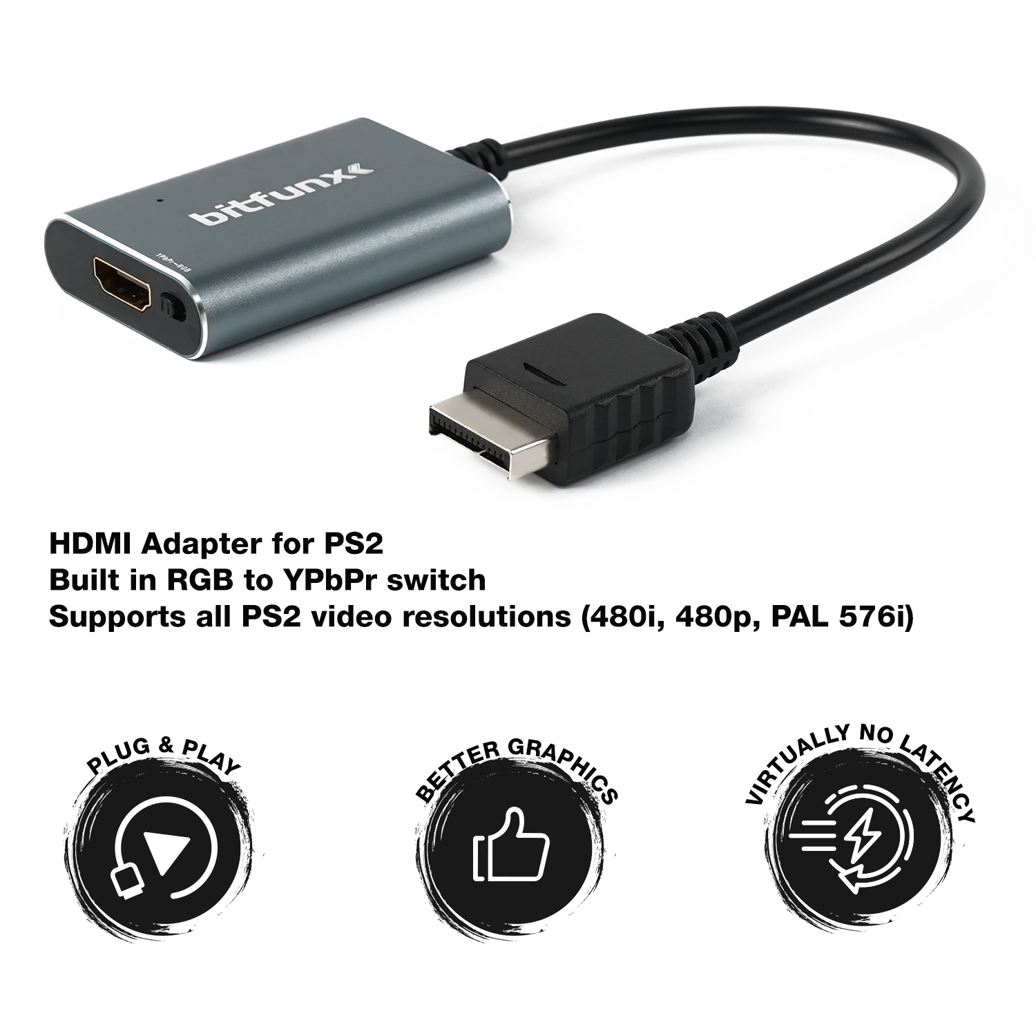 Bitfunx RGB/Komponent HDMI'ya  - Gaming Console All In One incelemesi ve fiyatı