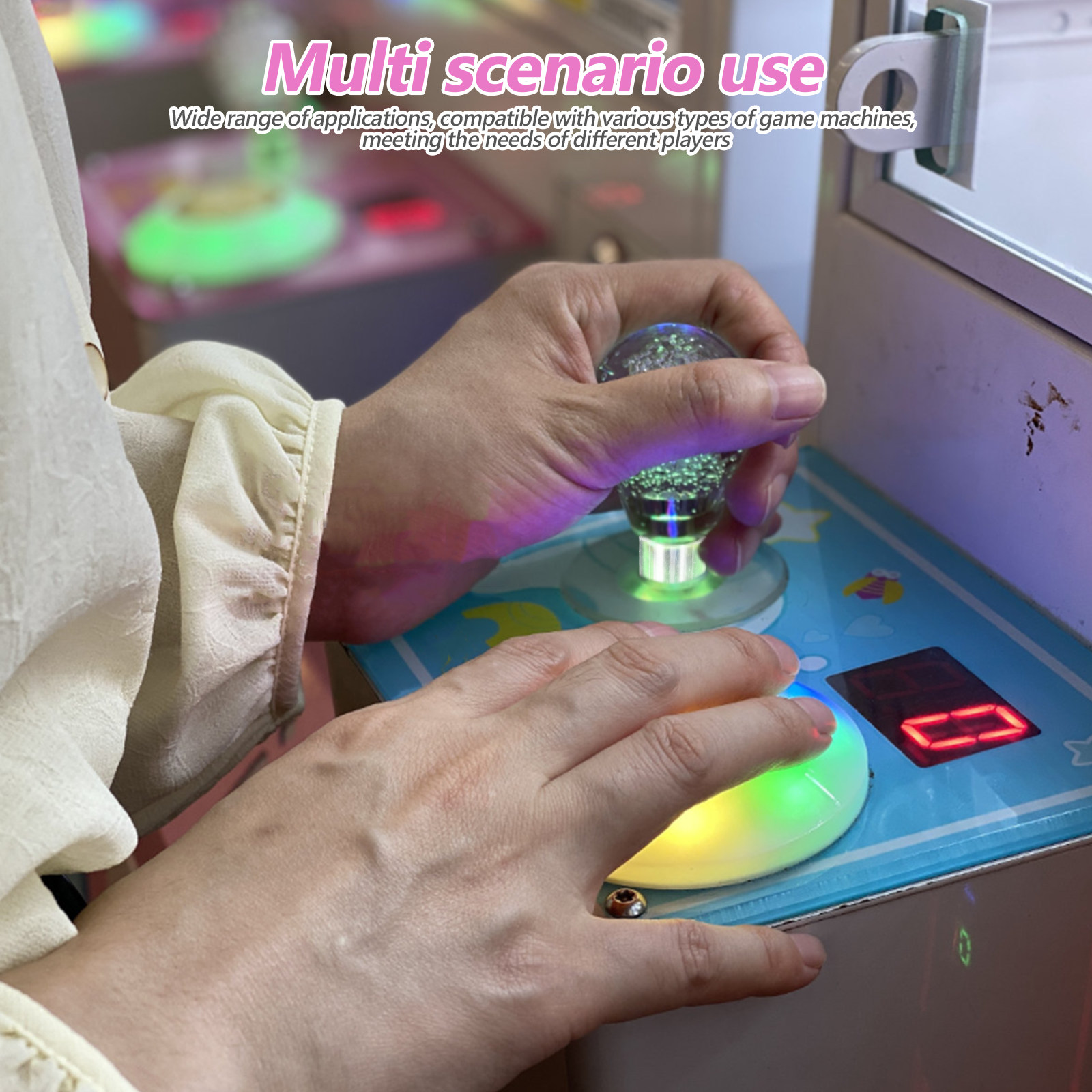 10 Adet Şeffaf Oyun Kolu Joyst - Gaming Console Stick incelemesi ve fiyatı