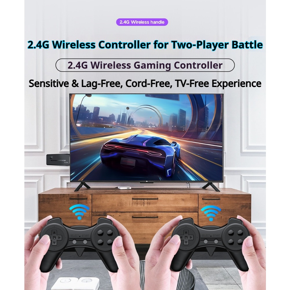 Taşınabilir 4K Retro Oyun Kons - Gaming Console Stick incelemesi ve fiyatı