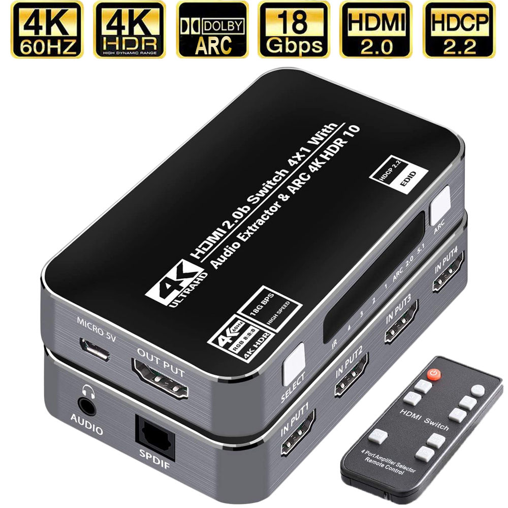 60Hz 4K HDMI Anahtarlayıcı HDR - Gaming Console Bundle incelemesi ve fiyatı