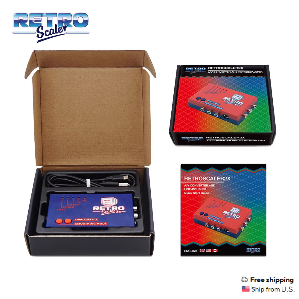 RetroScaler2x Kompozit SV YPBP - Gaming Console All In One incelemesi ve fiyatı